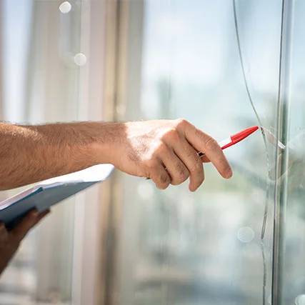 broken glass repair in Sebastian, FL